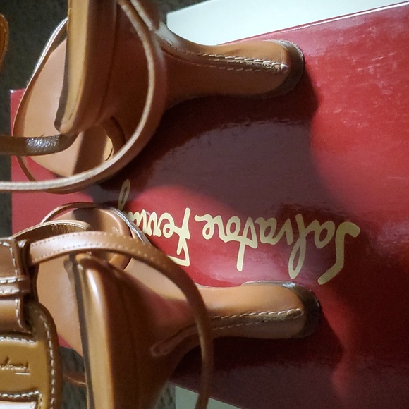 Vintage Authentic Salvatore Ferragamo Wedges - Picture 3 of 8